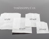 50 pack - flat glassine bags, 2.75" x 4.25" translucent waxed paper envelopes- Town Supply